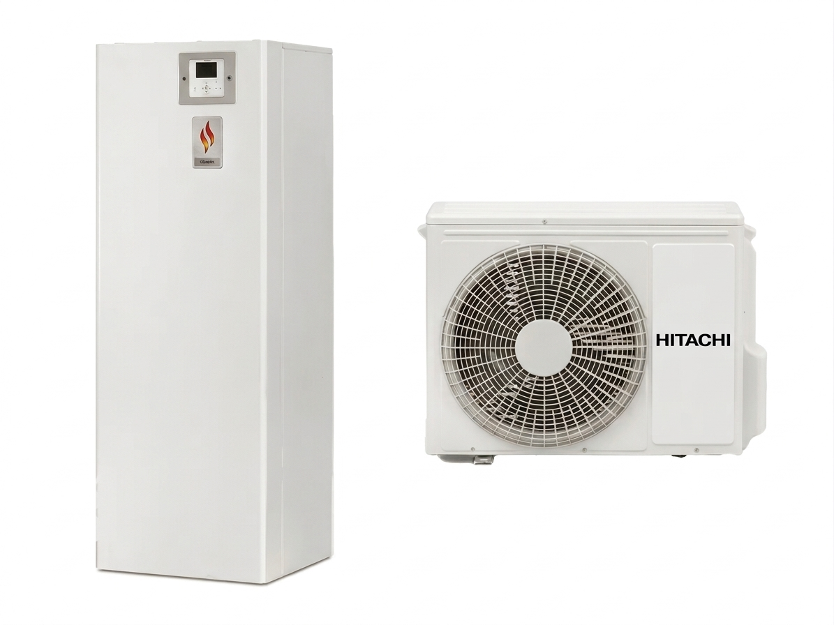PAC Hitachi Yutaki - pompe à chaleur air/eau installateur agréé SARL PIET Essonne
